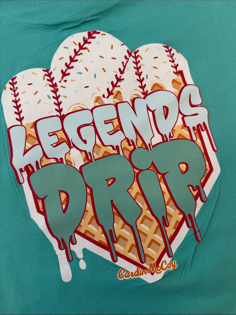 Kids' Legends Drip Graphic Tee - Teal